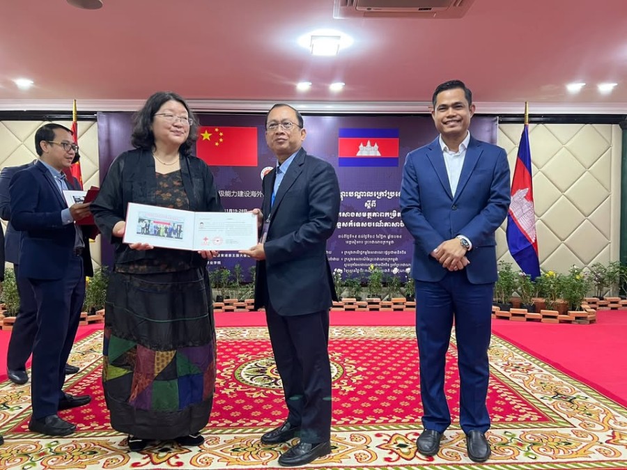 Congratulations to all 50 trainees who have successfully completed the 10-day training course on “Advanced Capacity Building for Chinese-Speaking Tourist Guides in Cambodia,” held in Siem Reap Province!