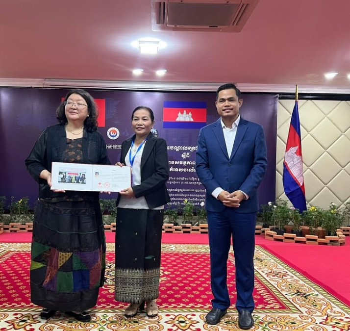 Congratulations to all 50 trainees who have successfully completed the 10-day training course on “Advanced Capacity Building for Chinese-Speaking Tourist Guides in Cambodia,” held in Siem Reap Province!