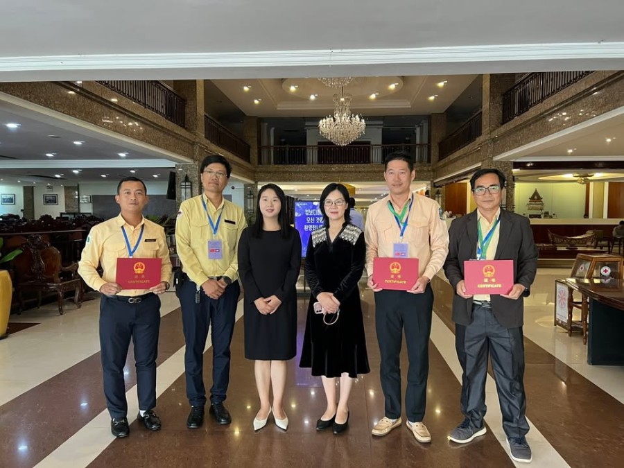 Congratulations to all 50 trainees who have successfully completed the 10-day training course on “Advanced Capacity Building for Chinese-Speaking Tourist Guides in Cambodia,” held in Siem Reap Province!