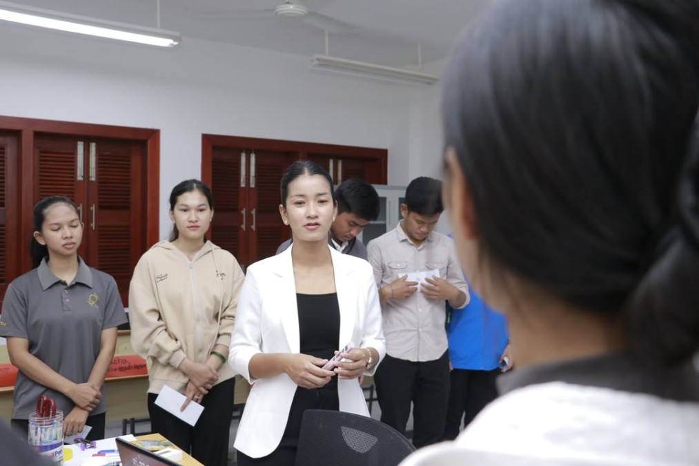 Training Activities for Food and Beverage Services under the HoKa Hospitality Program in Preah Sihanouk Province