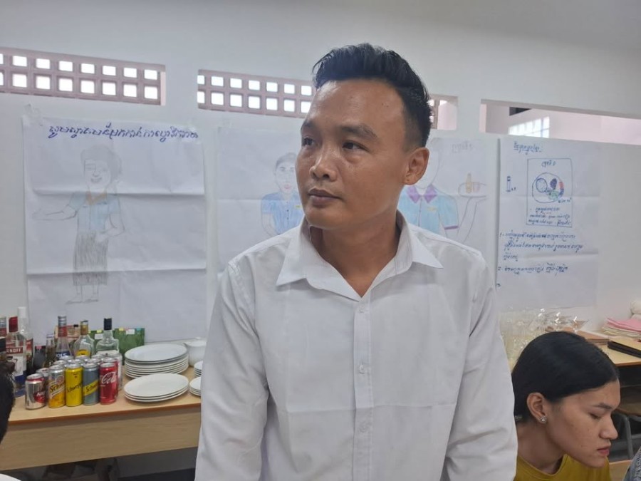 Training Activities for Food and Beverage Services under the HoKa Hospitality Program in Preah Sihanouk Province