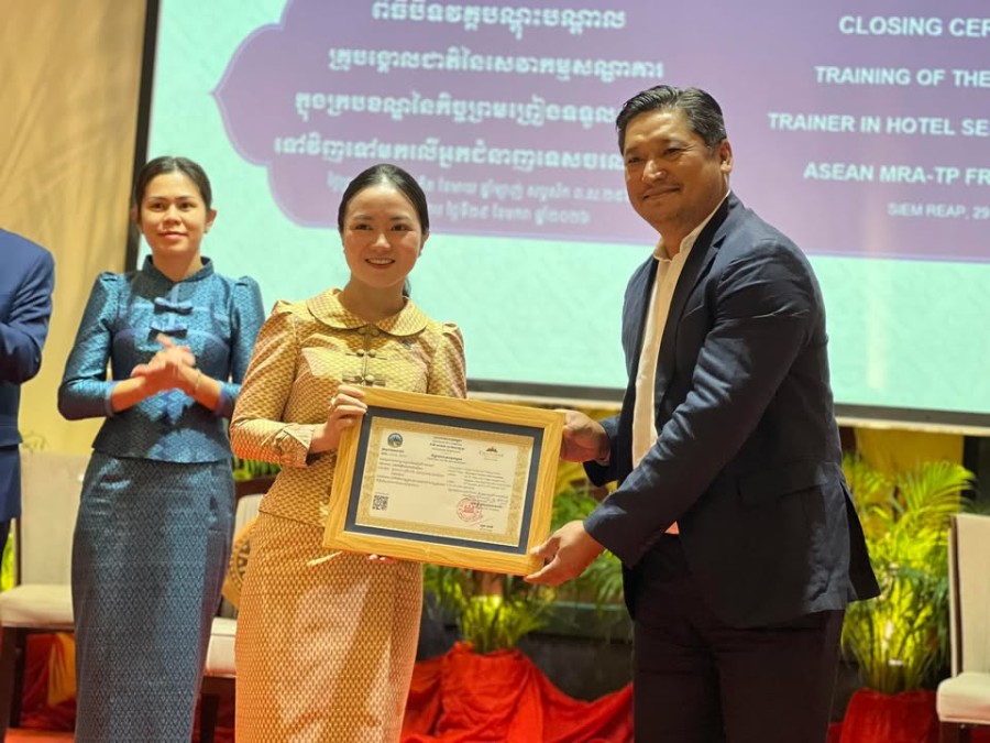 Capacity Building in Tourism Excellence: Certification of 77 National Trainers and Assessors in Alignment with ASEAN Standards