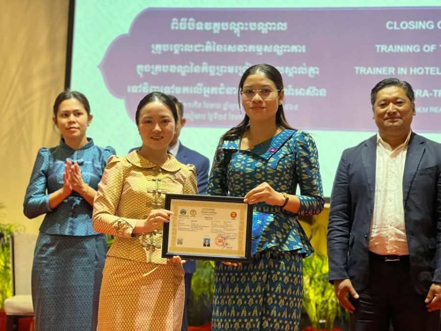 Capacity Building in Tourism Excellence: Certification of 77 National Trainers and Assessors in Alignment with ASEAN Standards