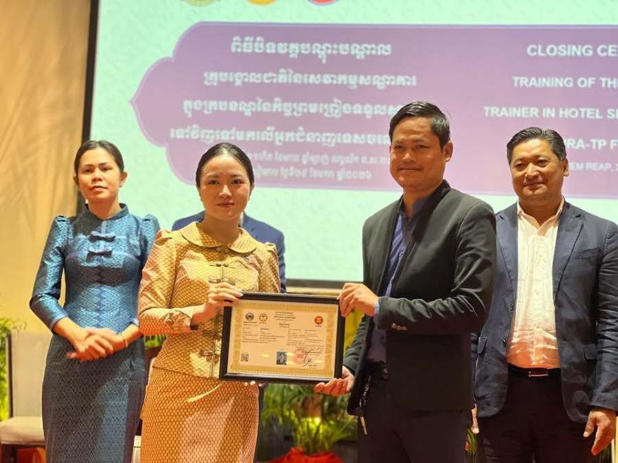 Capacity Building in Tourism Excellence: Certification of 77 National Trainers and Assessors in Alignment with ASEAN Standards