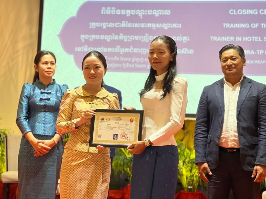 Capacity Building in Tourism Excellence: Certification of 77 National Trainers and Assessors in Alignment with ASEAN Standards