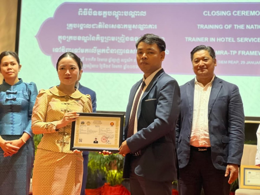 Capacity Building in Tourism Excellence: Certification of 77 National Trainers and Assessors in Alignment with ASEAN Standards