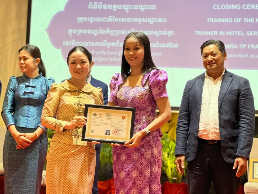 Capacity Building in Tourism Excellence: Certification of 77 National Trainers and Assessors in Alignment with ASEAN Standards