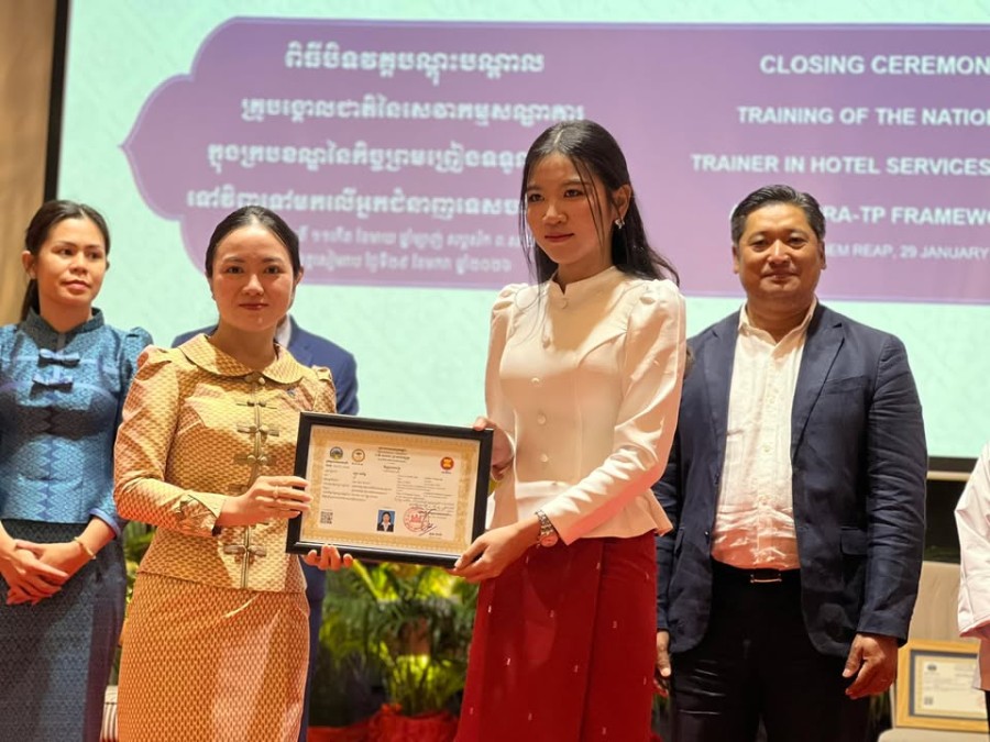 Capacity Building in Tourism Excellence: Certification of 77 National Trainers and Assessors in Alignment with ASEAN Standards