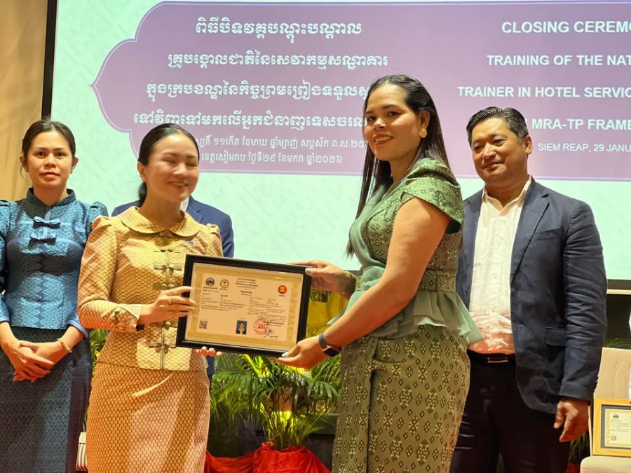 Capacity Building in Tourism Excellence: Certification of 77 National Trainers and Assessors in Alignment with ASEAN Standards