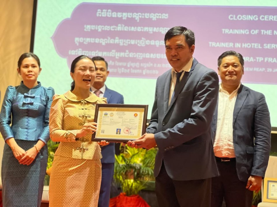 Capacity Building in Tourism Excellence: Certification of 77 National Trainers and Assessors in Alignment with ASEAN Standards