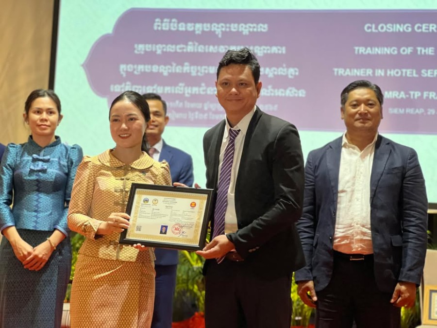 Capacity Building in Tourism Excellence: Certification of 77 National Trainers and Assessors in Alignment with ASEAN Standards