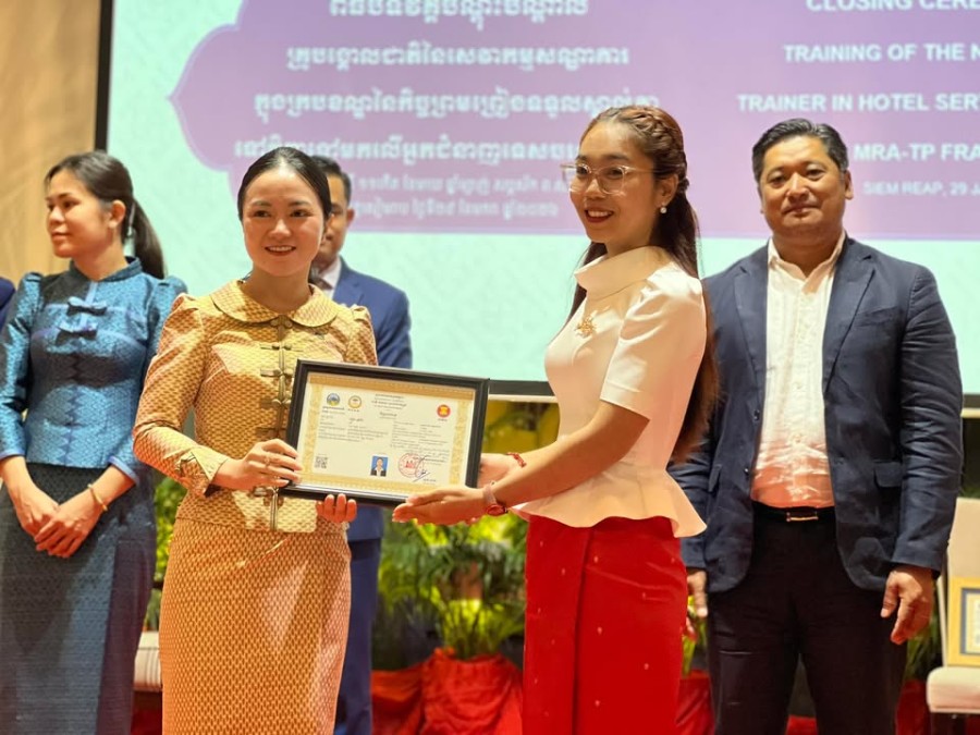 Capacity Building in Tourism Excellence: Certification of 77 National Trainers and Assessors in Alignment with ASEAN Standards