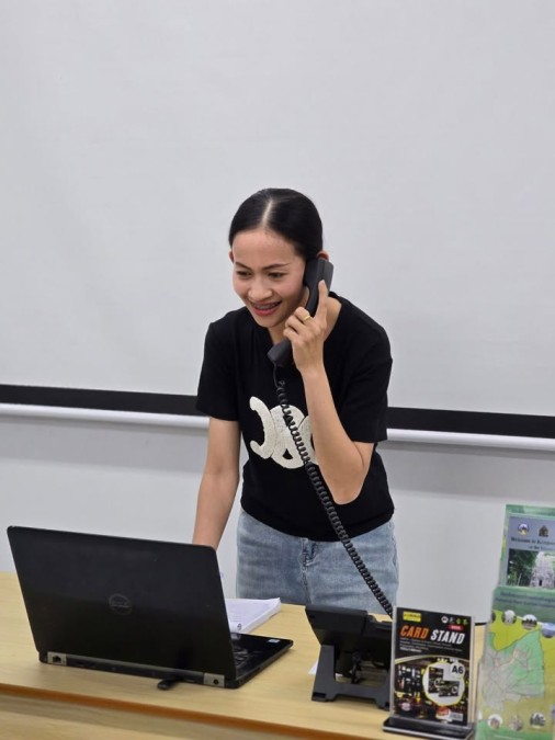 Training Activities for Front Office Skills under the HoKa Hospitality Training Program for 25 Tourism Professionals in Preah Sihanouk Province