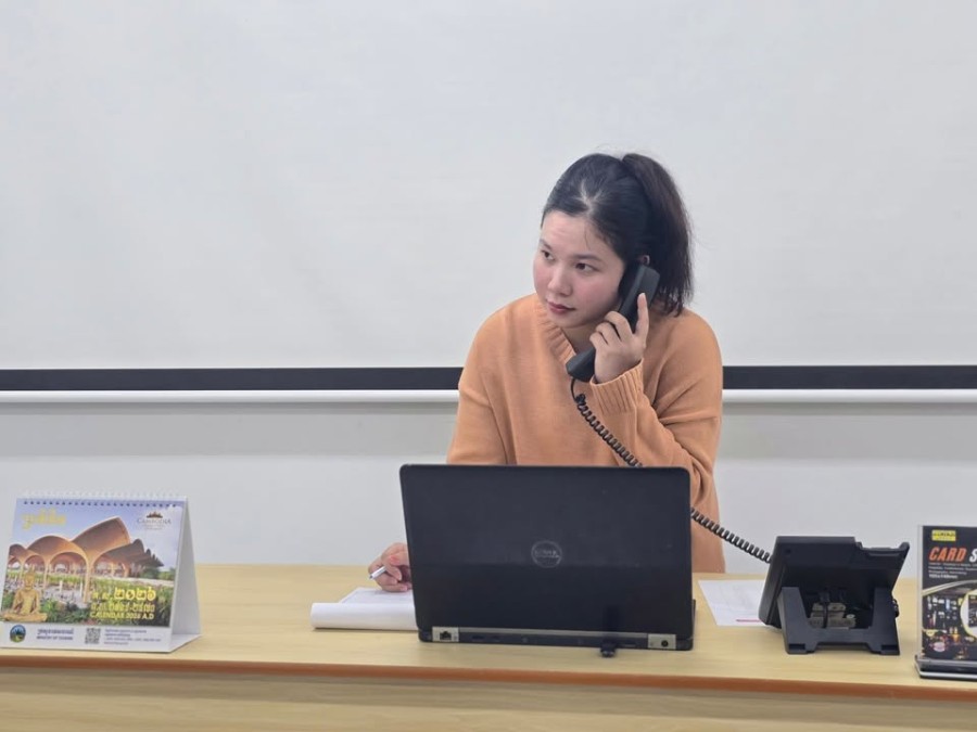 Training Activities for Front Office Skills under the HoKa Hospitality Training Program for 25 Tourism Professionals in Preah Sihanouk Province