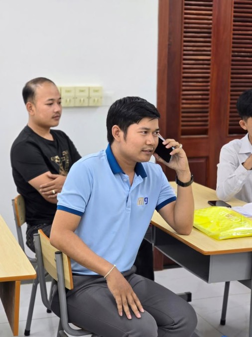 Training Activities for Front Office Skills under the HoKa Hospitality Training Program for 25 Tourism Professionals in Preah Sihanouk Province