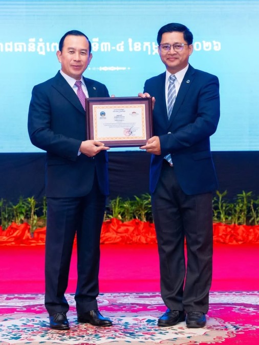 Commendation of Officials from the Department of Tourism Vocational Training