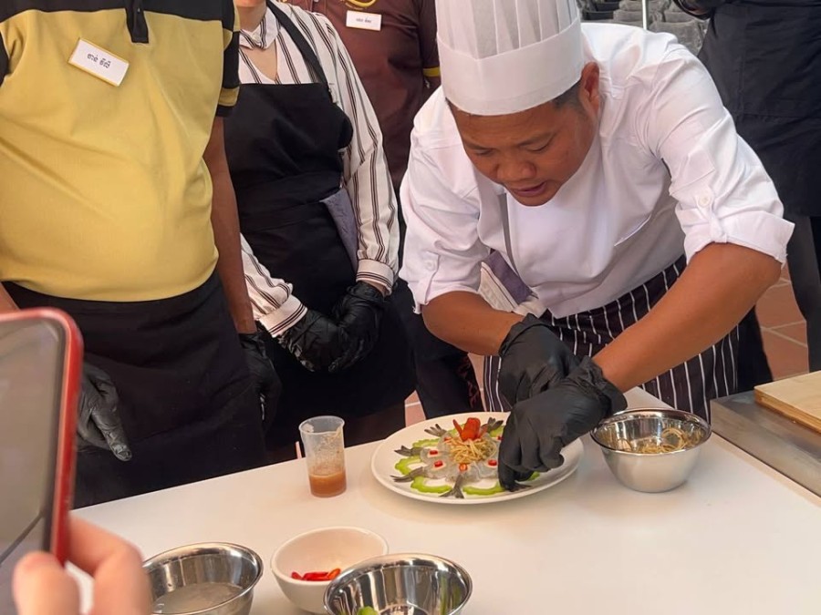 Cooking Training under the Hospitality Kampuchea (HoKa) Framework in Preah Sihanouk Province