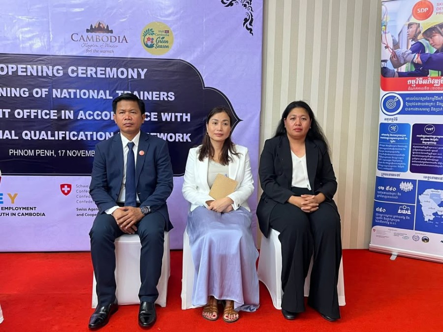 Ministry of Tourism, in Collaboration with ILO, Organizes National Trainer Training on Front Office Skills in Accordance with Cambodia National Qualifications Framework Level 1 (C1)!